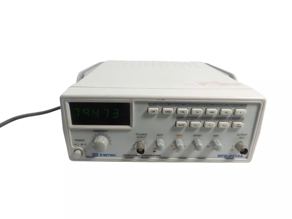 GW Instek GFG-8216A Function Generator with Various Waveforms