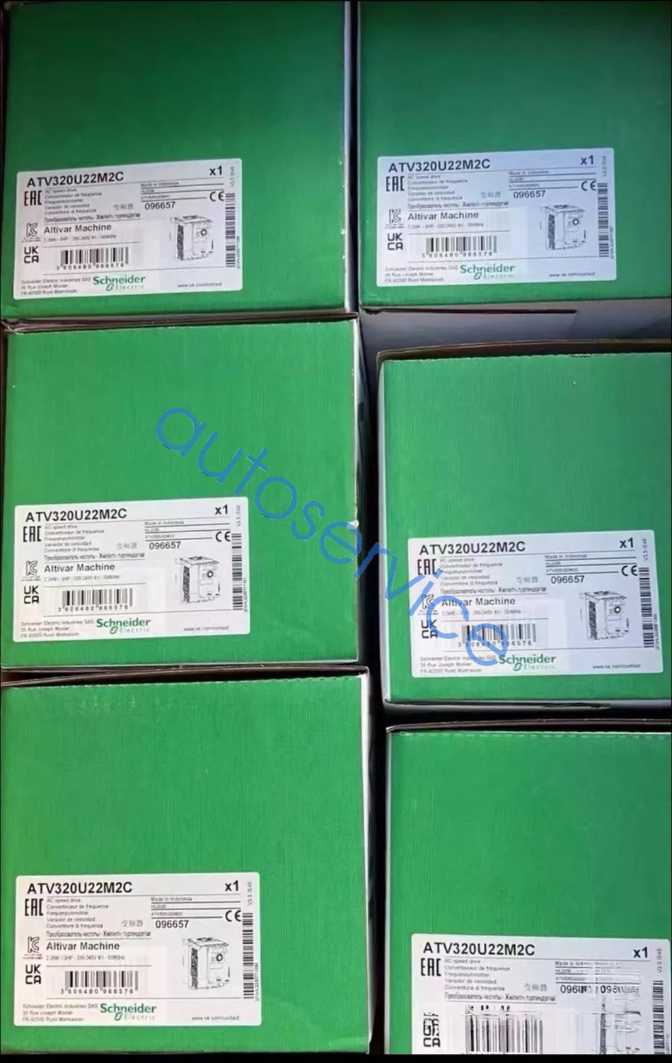 New Frequency Inverter ATV320U22M2C 2.2kW