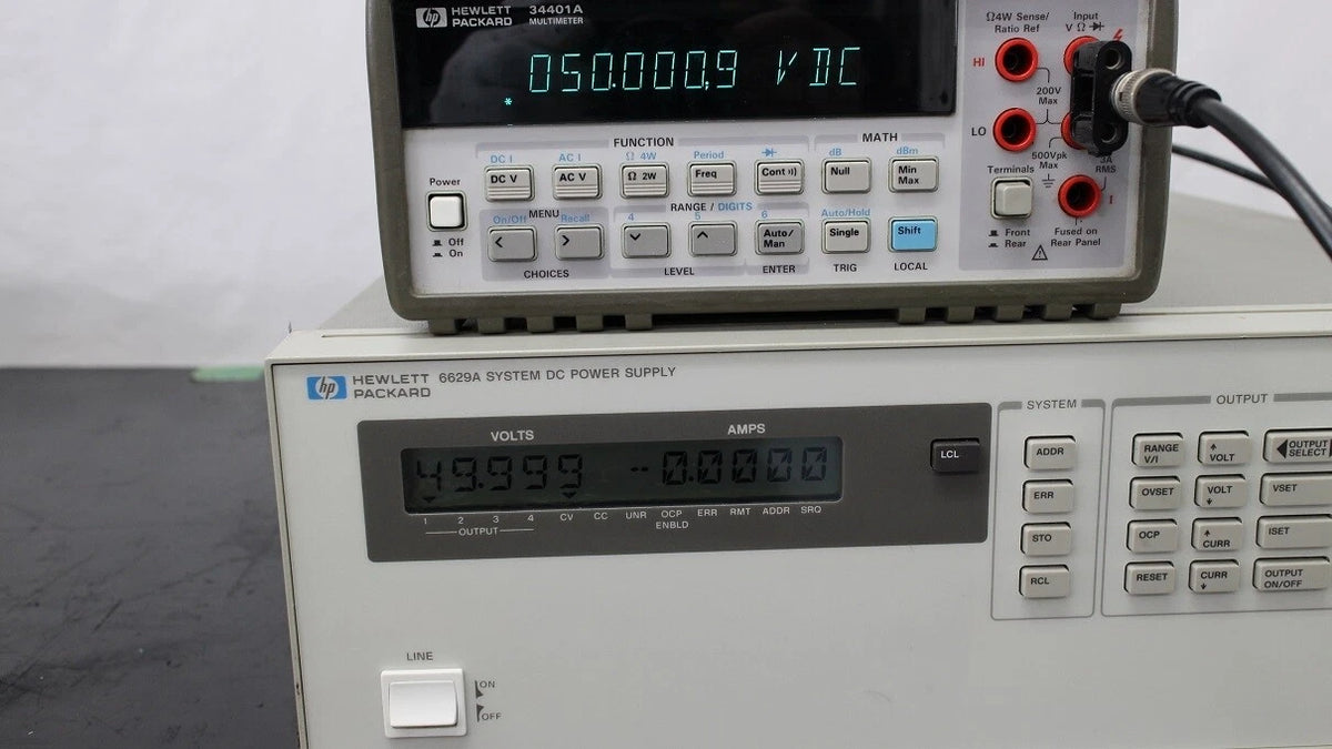 HP 6629A 50V 2A 50W 4ch SYSTEM Power Supply