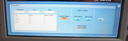 Tektronix DPO7254 Digital Phosphor Oscilloscope 2.5GHz, 40Gs/s AS-IS