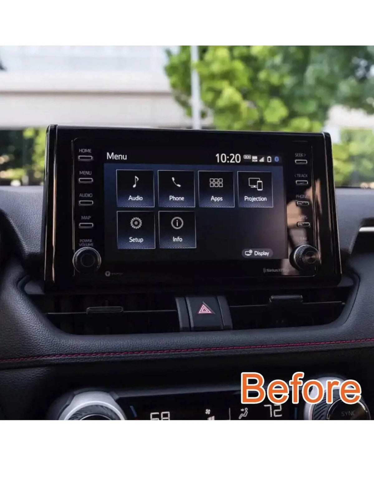 Toyota RAV4 2020 CarPlay Android Auto Multimedia BT 64GB Car Radio - 12.3 inch