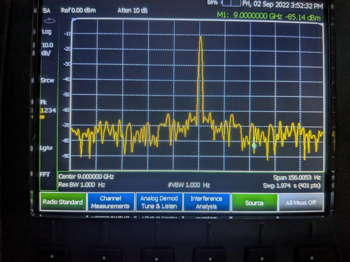 Keysight Agilent VNA Vector Network Spectrum Analyzer Fieldfox N9915A Cald 9 Ghz