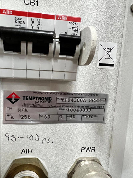 Temptronic TPO-4300A, TPO4300 4 X-Stream Thermal Inducing System
