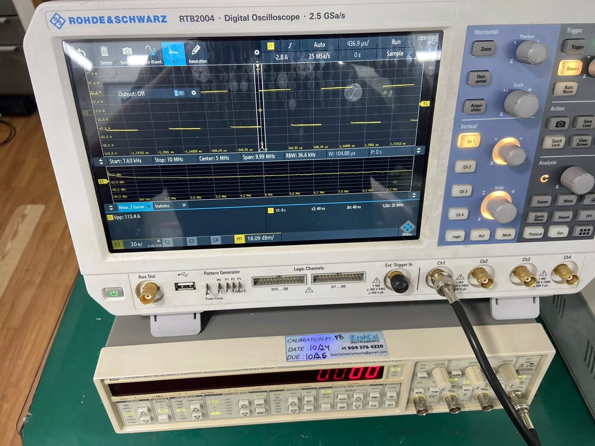 SRS Stanford Research SR620 12 Digit Frequency Counter 1.3 GHz 25 ps with Opt 01
