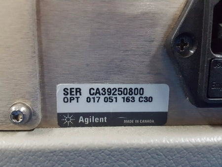 Agilent 86062C Lightwave Switch with Option 017 051 163 C30