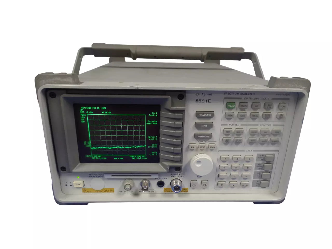 Agilent Spectrum Analyzer 8591E Opt: 130 - High Performance and Accuracy