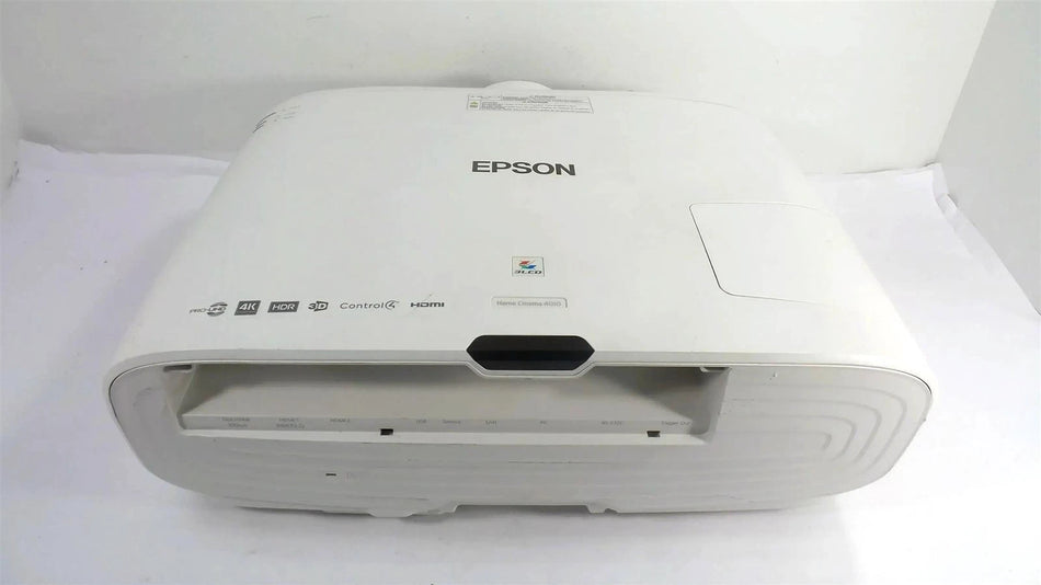 Epson Home Cinema 4010 4K Full HD 3D LCD Projector - Lamp Timer: 20 Hours