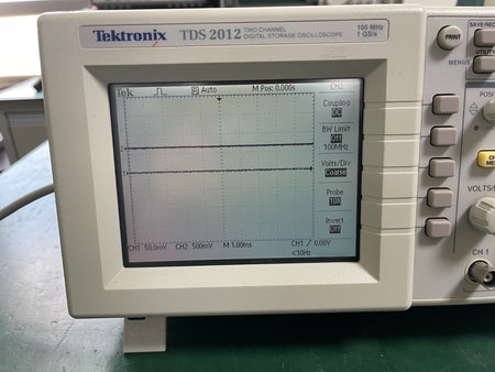Tektronix TDS2012 Two channel Digital Storage Oscilloscope 100MHz , 1GS/S _50305