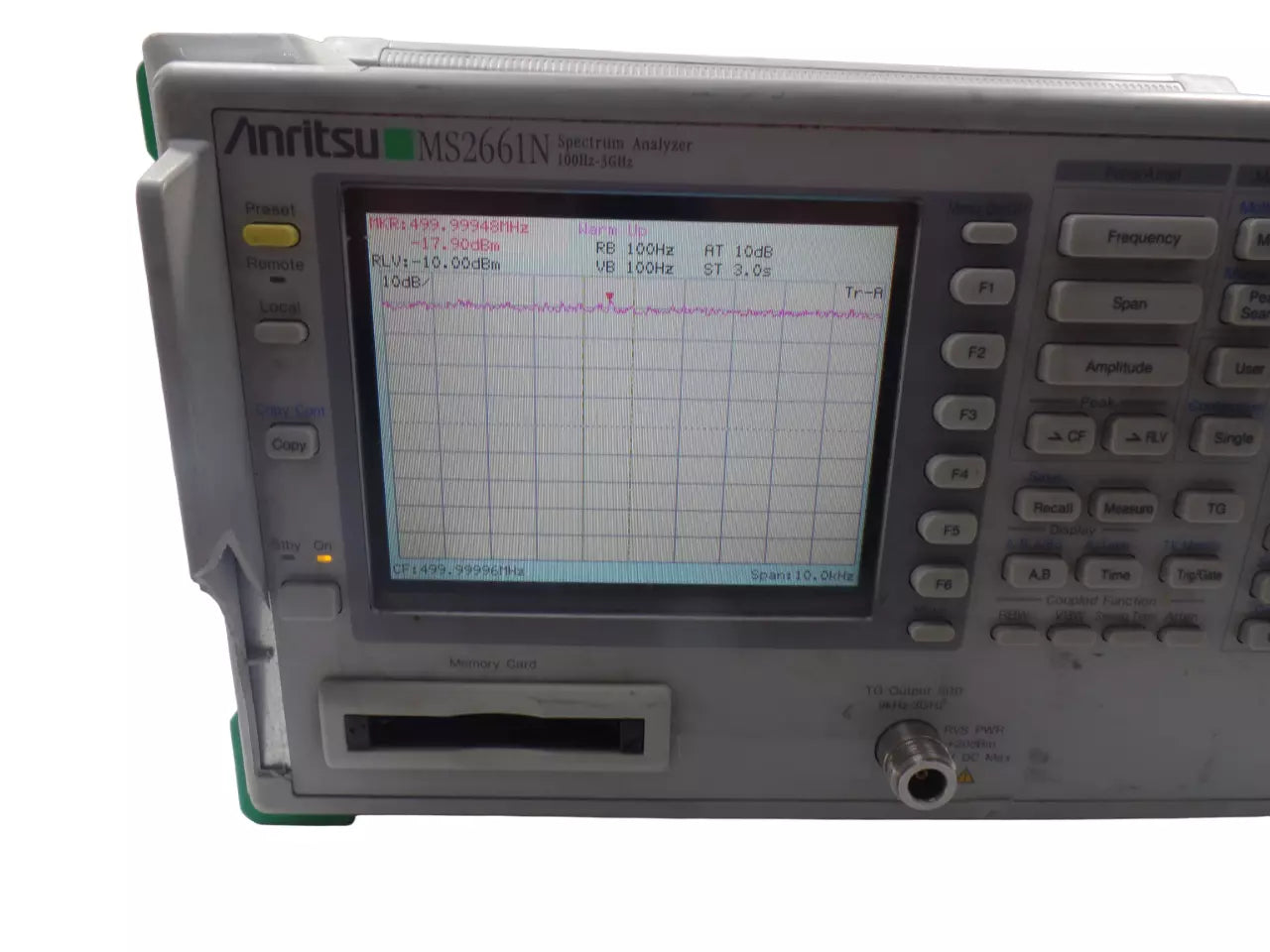 Anritsu MS2661N Spectrum Analyzer 100Hz - 3GHz