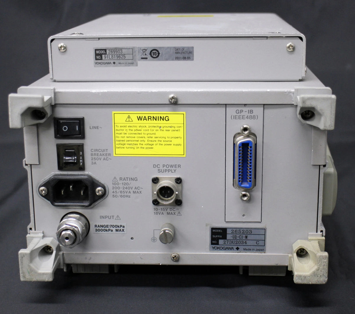 YOKOGAWA 2652-03 Digital Manometer