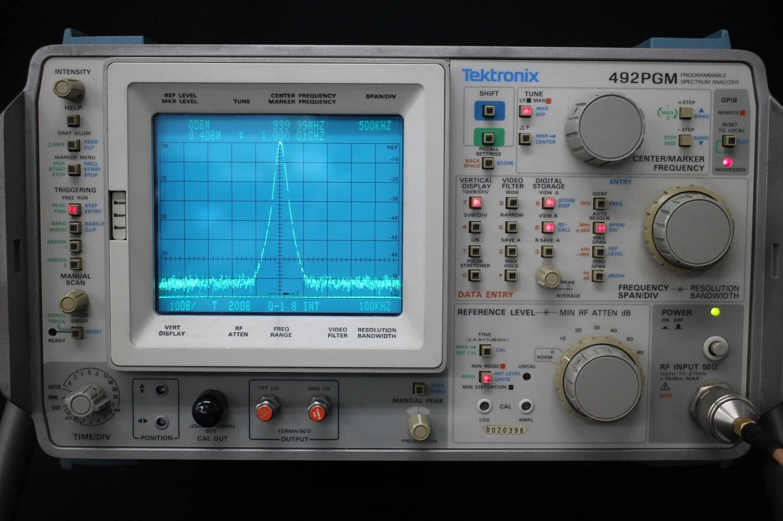 Tektronix 492PGM 21GHz Spectrum Analyzer
