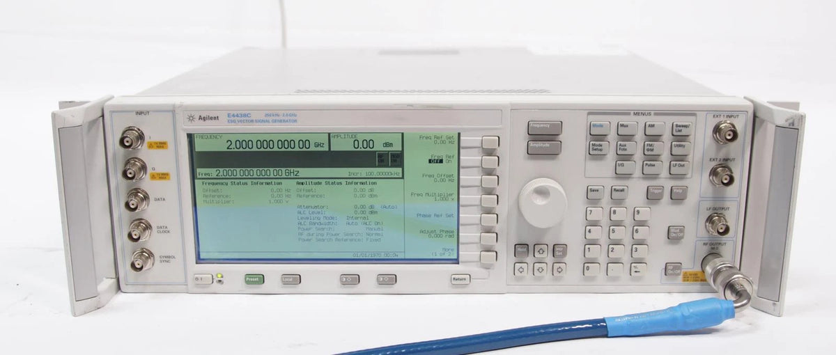Agilent E4438C 2GHz ESG Vector Signal Generator OPT 1E5 502