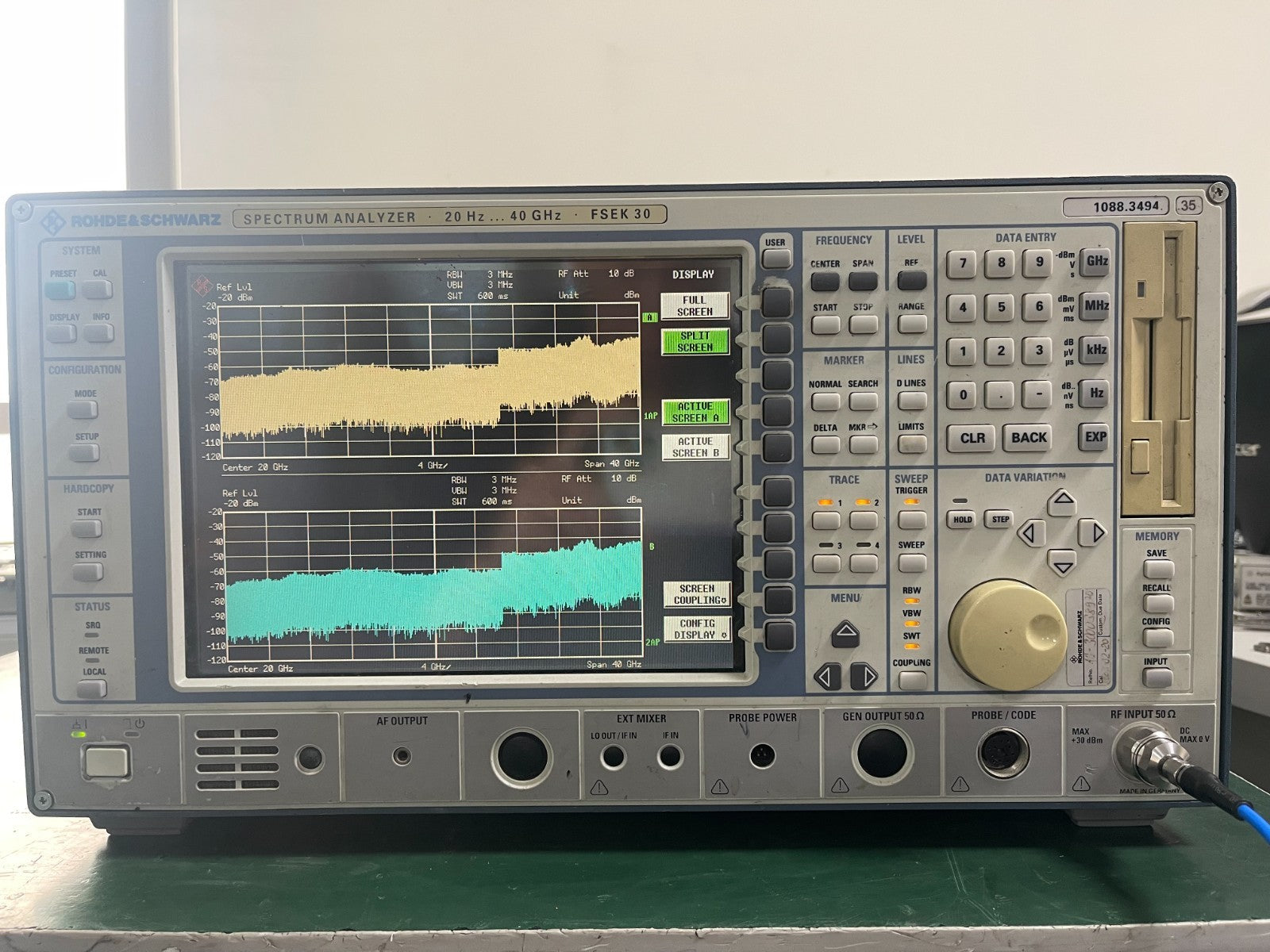 Rohde & Schwarz FSEK30 Spectrum Analyzer 20 Hz-40 GHz