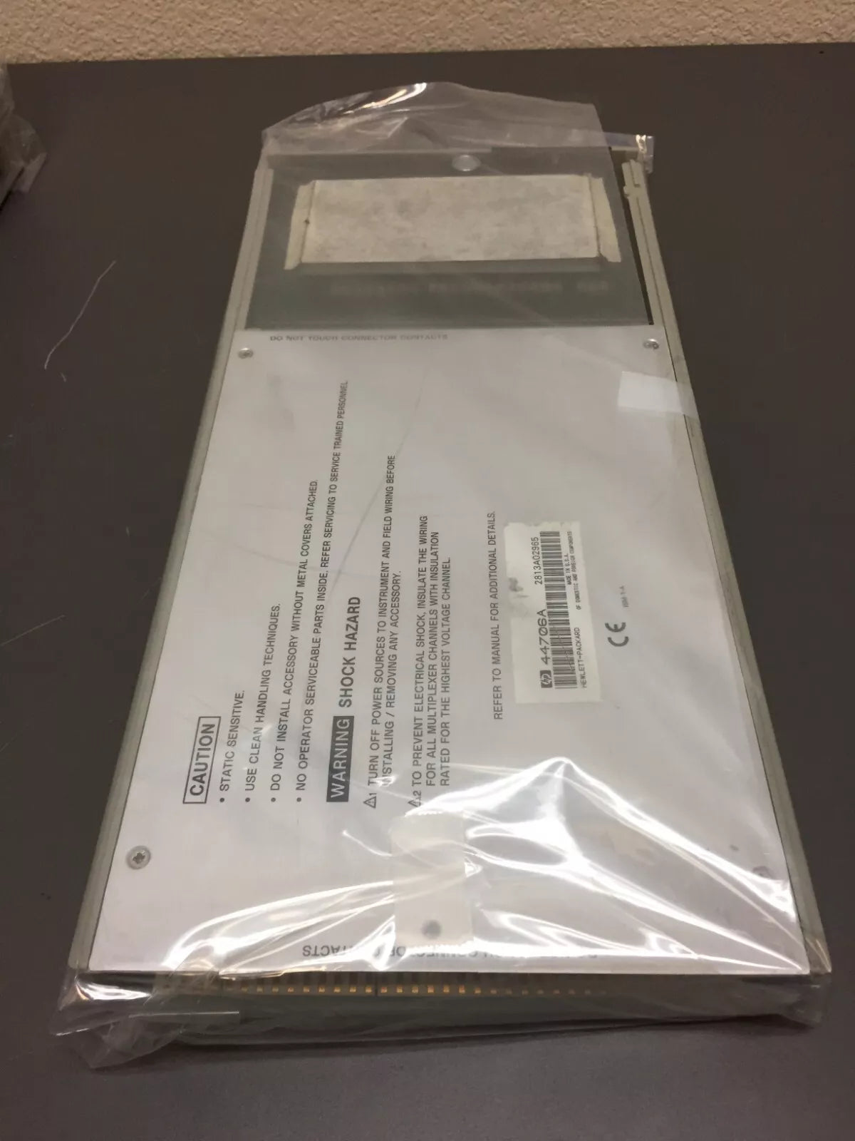 HP Agilent 44706A 60-Channel Single Ended Relay Multiplexer Module