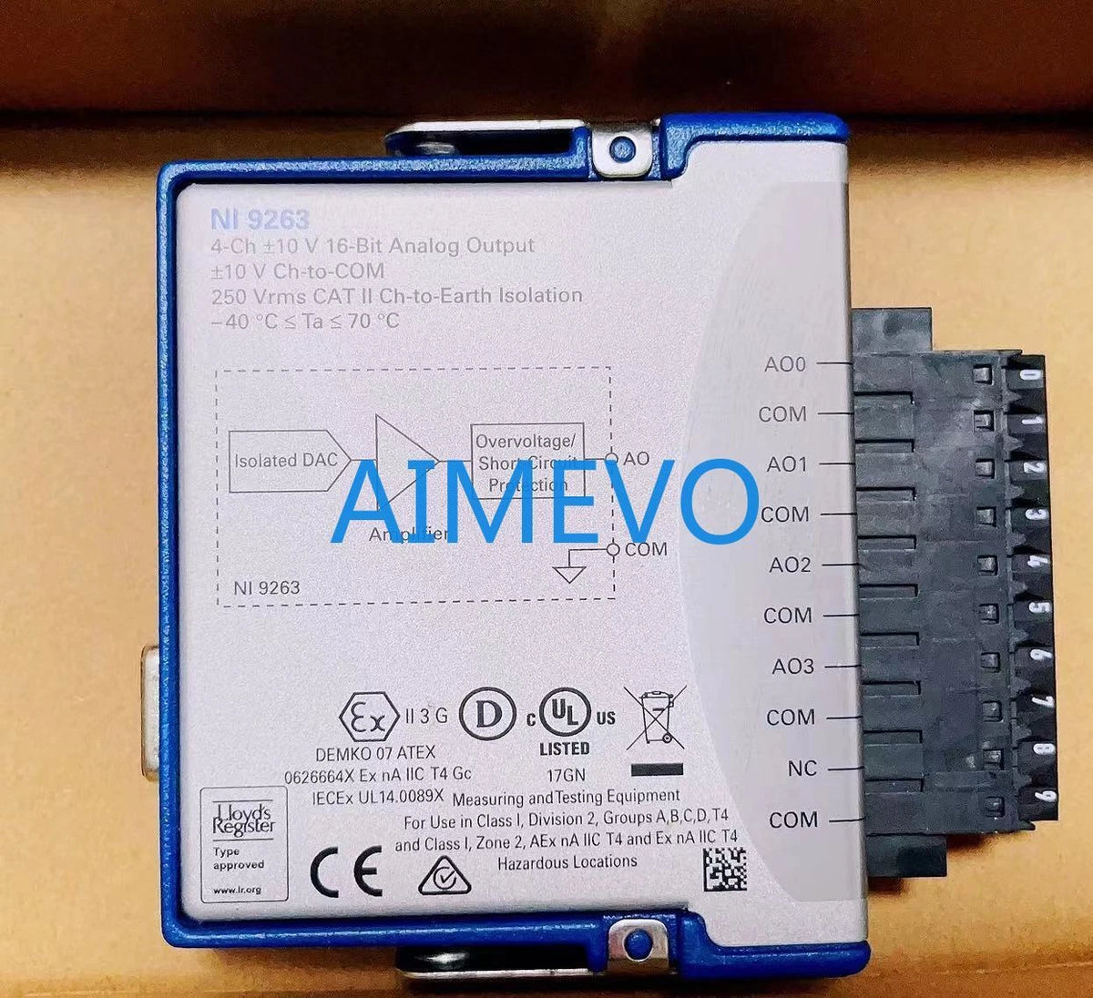 National Instruments NI-9263 cDAQ Analog Output Module