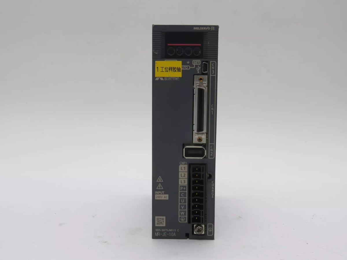 Mitsubishi MR-JE-10A Servo Amplifier General Purpose 100 Watt 200V