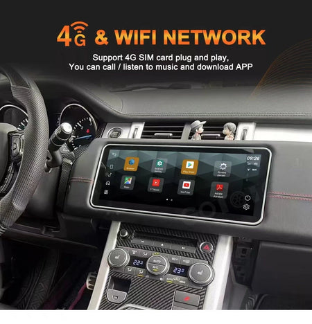 Android Car Radio 2Din Stereo GPS for Land Rover Range Rover Evoque 11-18