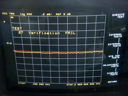 HP 8752A /003 300kHz-3GHz Network Analyzer