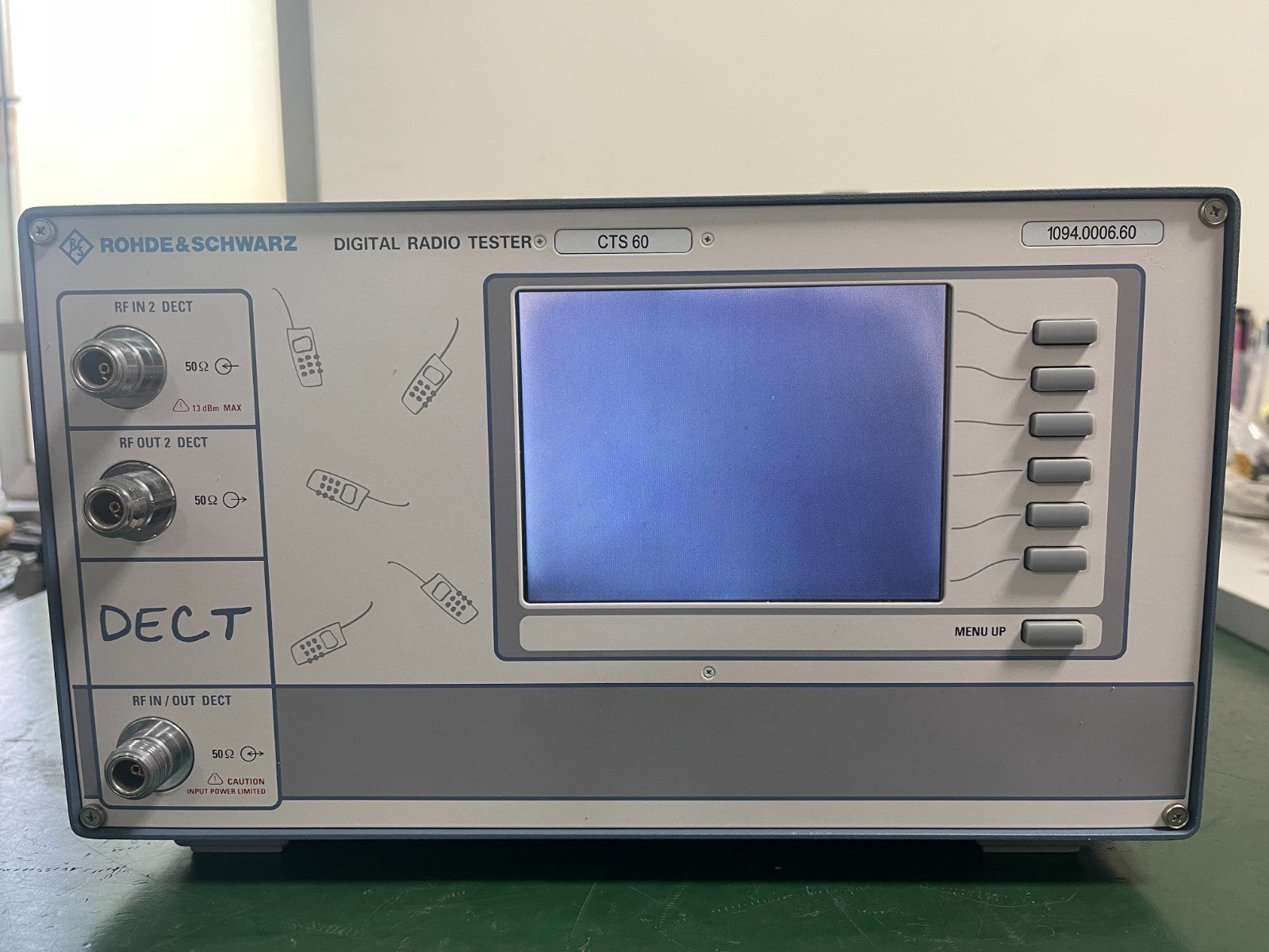 ROHDE & SCHWARZ CTS60 DECT Radio Communication Tester W/ Opt. K6, K62 _0525 - XG eqpt