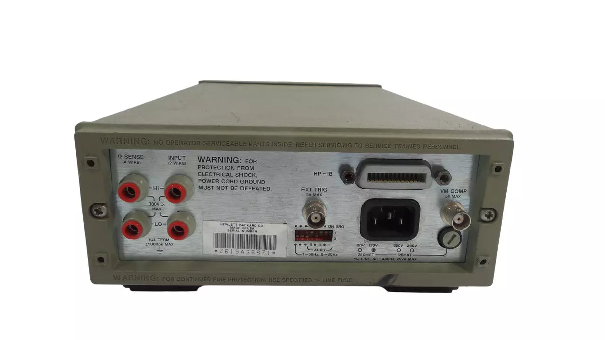 HP 3478A Multimeter with Advanced Measurement Features