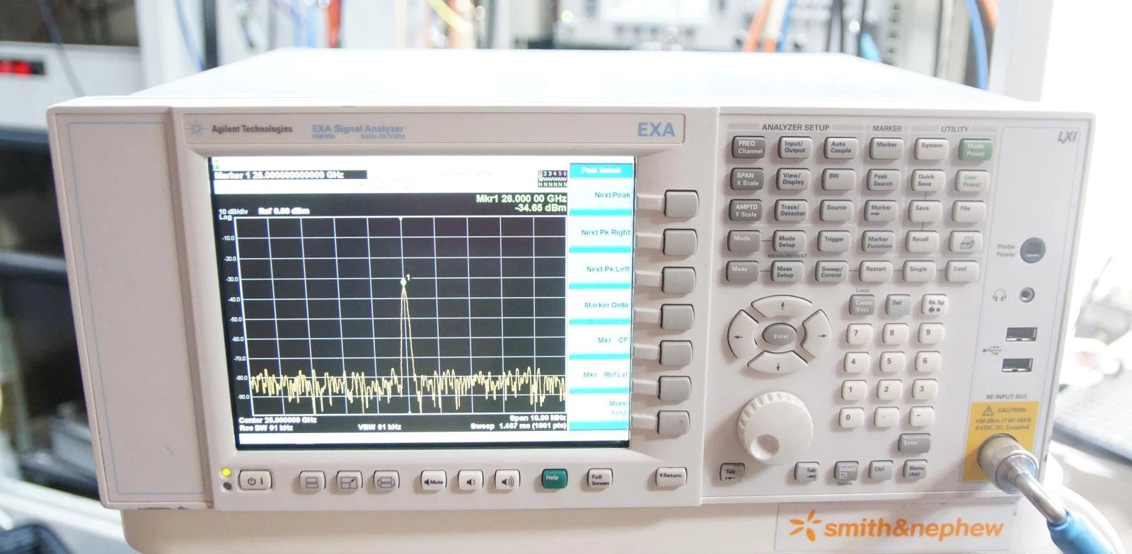 Agilent N9010A 26.5GHz EXA Signal Analyzer with Options 526 B25 FS1 2FP 3FP 4FP