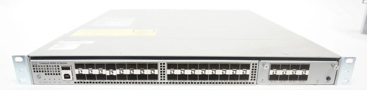 Cisco Catalyst 4500-X 32 Port 10GE Switch WS-C4500X-32SFP+ Enterprise C4KX-NM-8
