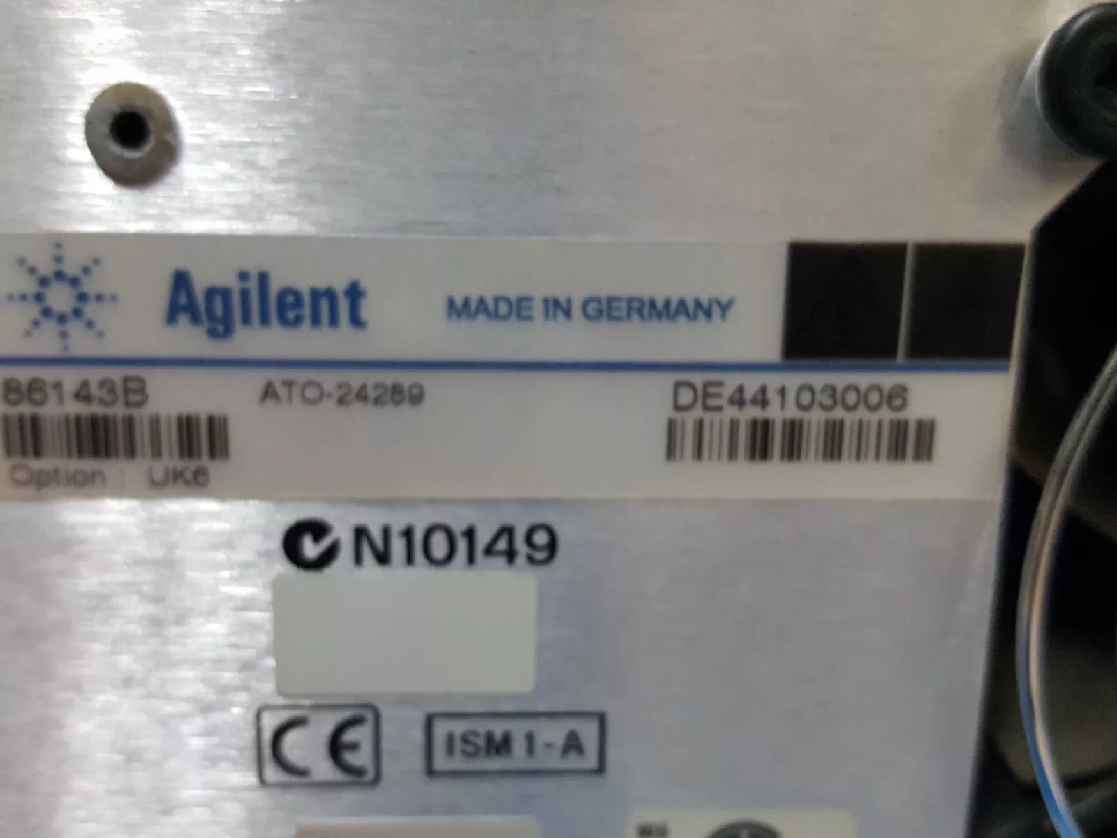 Agilent 86143B Optical Spectrum Analyzer (3006)