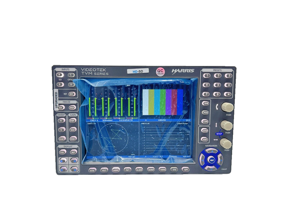Harris TVM9140PKG HD with Active Options TVM-A3-OPT 5 Open Box