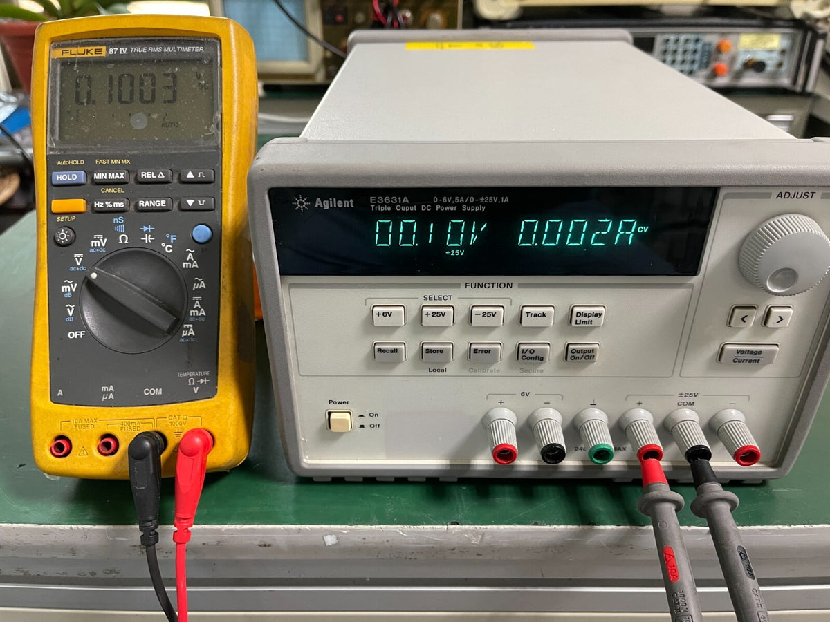 HP Agilent E3631A Triple Output DC Power Supply _7735