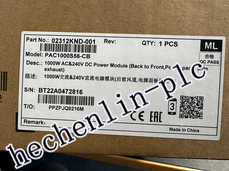 Brand New 1PC PAC1000S56-CB Power Module PAC1000S56-CB Fast Shipping by DHL
