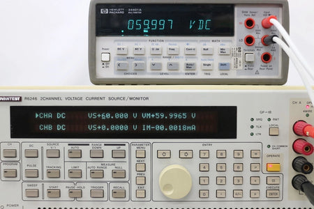 Advantest R6246 2ch 220V 20A Voltage Current Source/Monitor