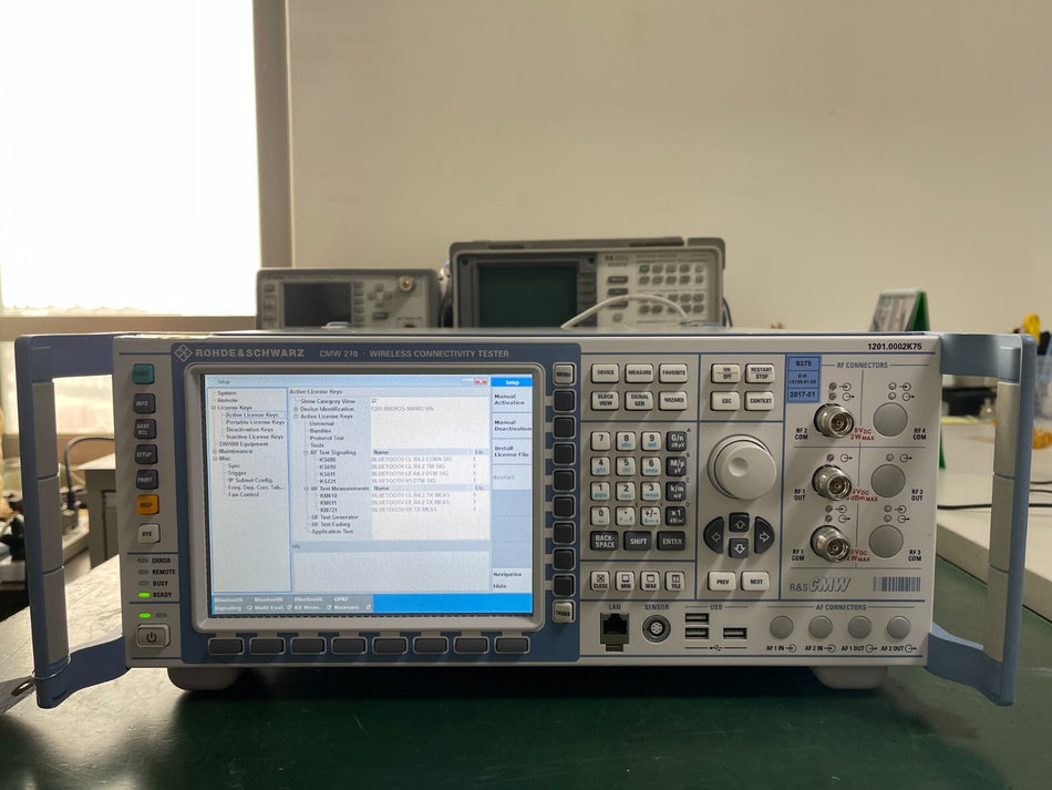 Rohde & Schwarz CMW270 Wireless Connectivity Tester for Bluetooth Test _0903 - XG eqpt