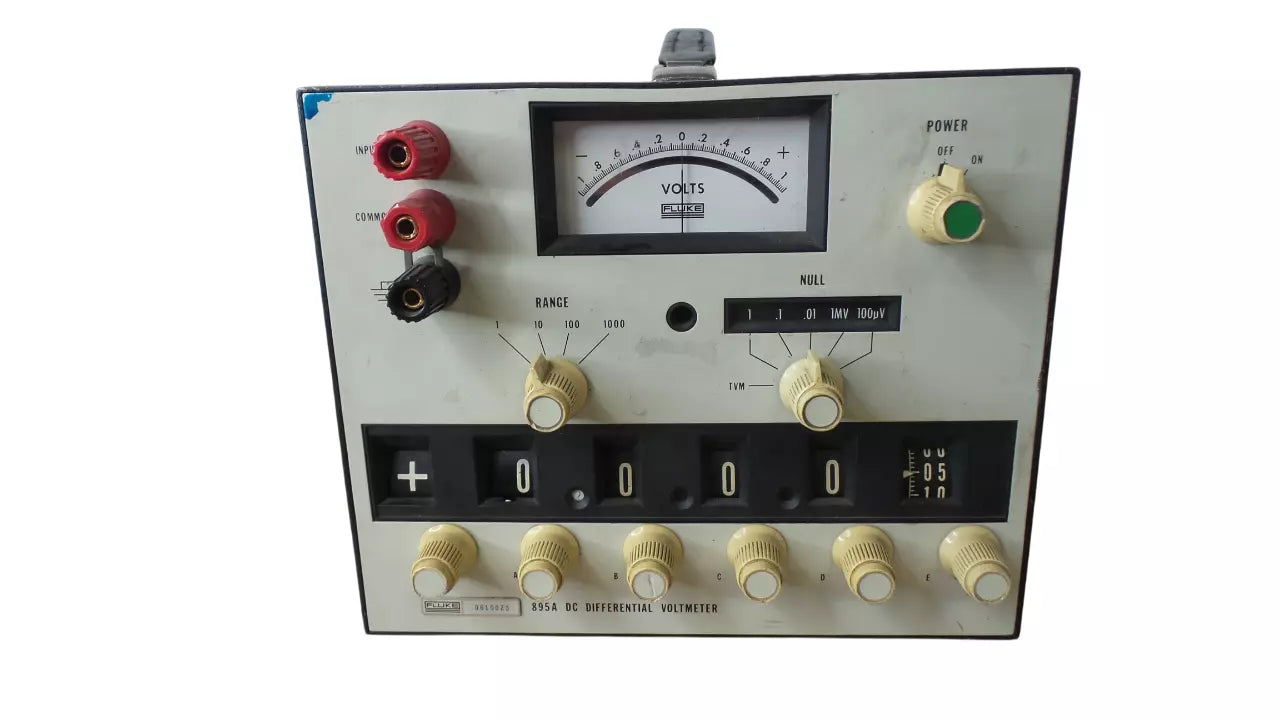 Fluke 895A DC Differential Voltmeter 