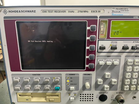Rohde &amp; Schwarz ESCS30 EMI Test Receiver 9 kHz - 2750 MHz _0341