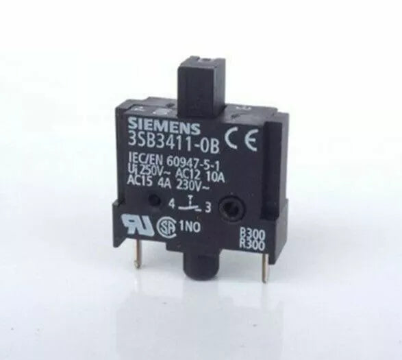 Siemens 3SB3411-0B Contact Module for Electrical Control Panels