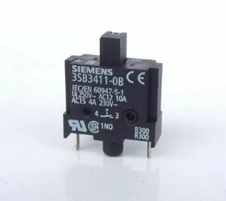 Siemens 3SB3411-0B Contact Module for Electrical Control Panels