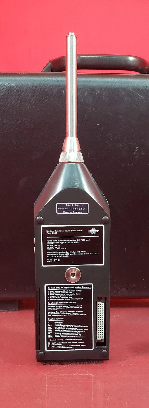 Bruel and Kjaer 2231 1437369 Sound Level Meter