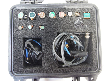 Olympus Sonic 1200M EMI Ultrasonic Flaw Detector with Transducer Kit