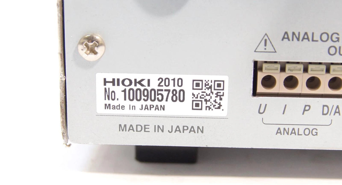 Hioki 3334 AC / DC Single-phase Power HiTester