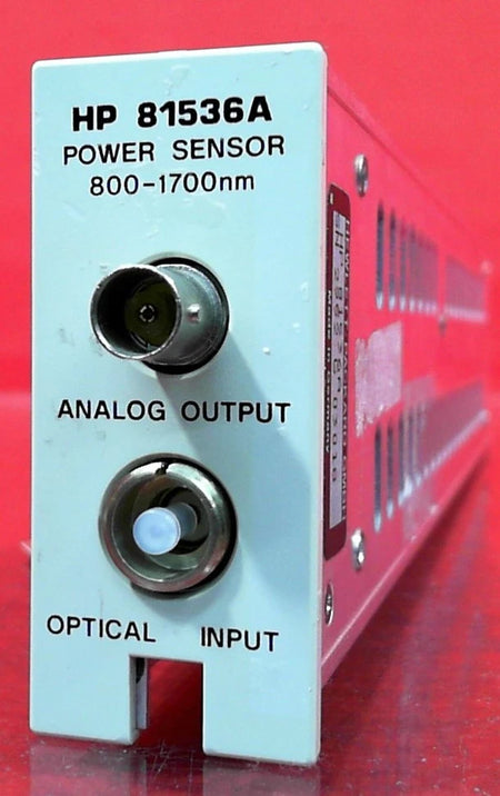 HP Agilent Keysight 81536A InGaAs Module +3 to -70 dBm 800 to 1700nm