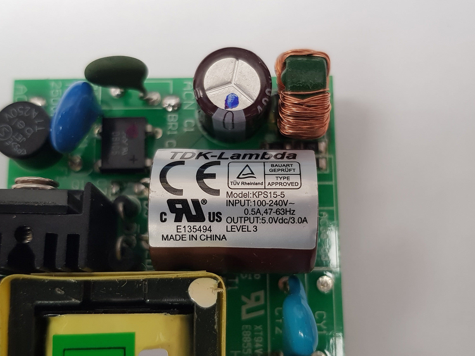 KPS15-5 AC/DC Switching Power Supply