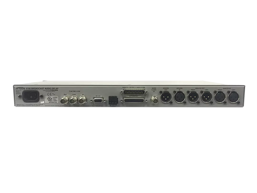 Symetrix Airtools 6100 Broadcast Audio Delay with Panel