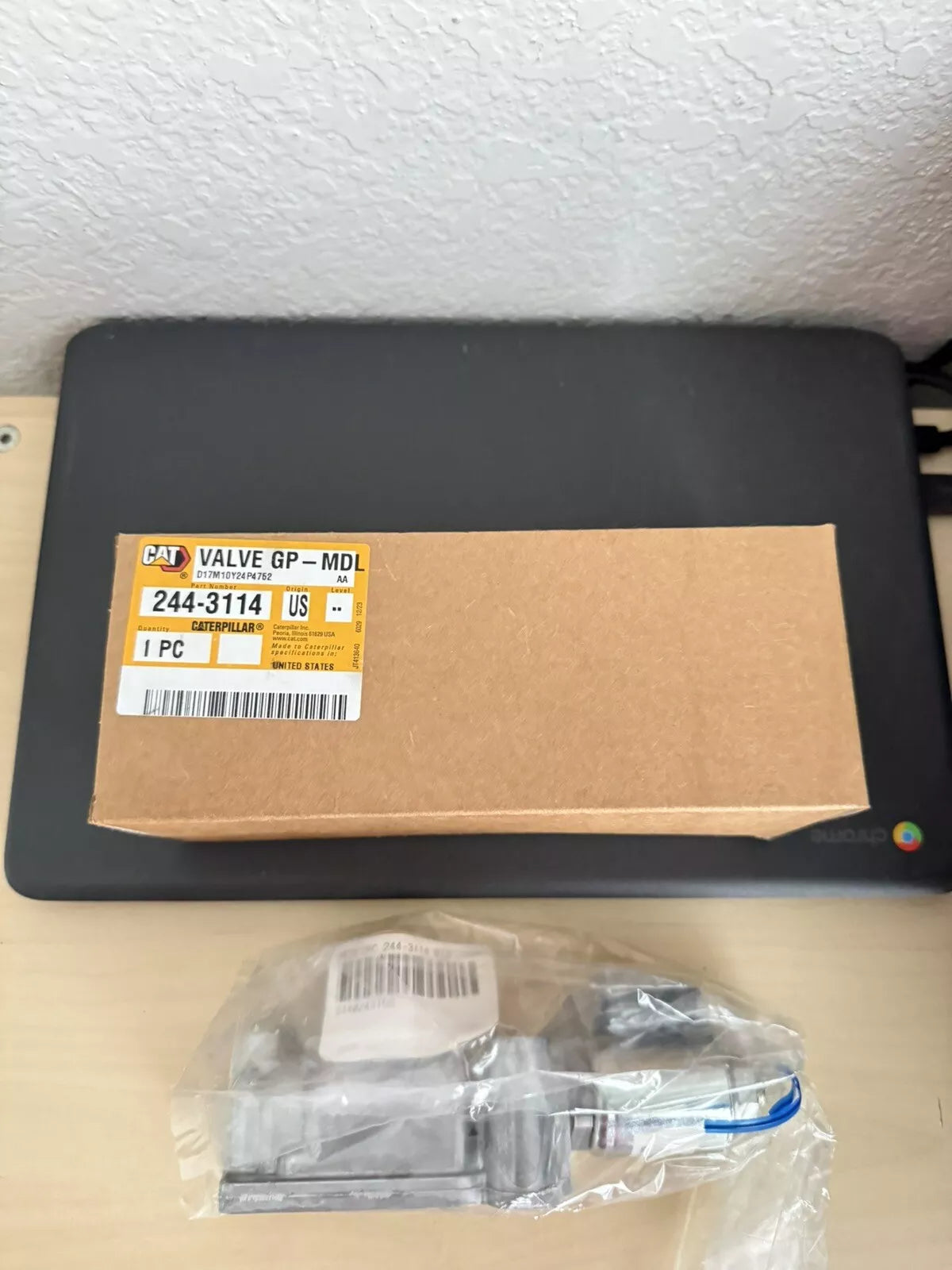 CAT 244-3114 Modulating Valve - Genuine OEM