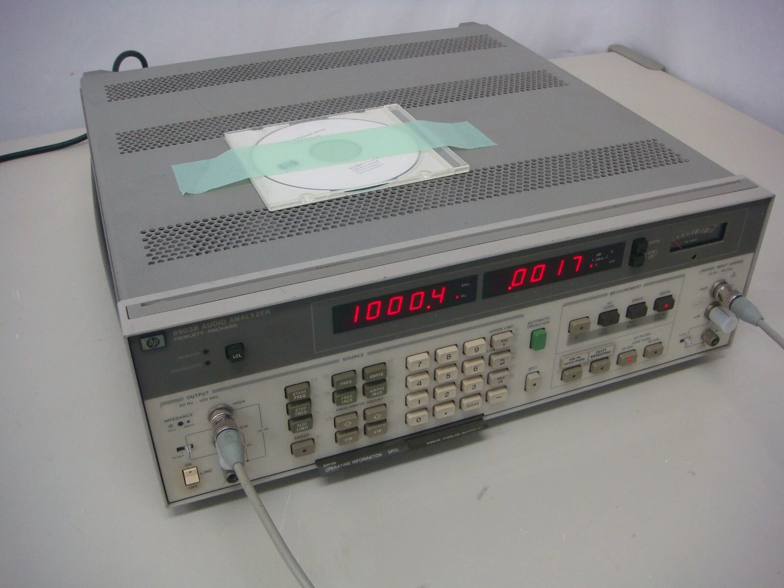 HP 8903B 10/51 Audio Analyzer