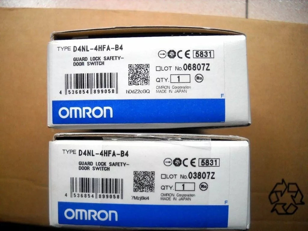 Omron D4NL-4HFA-B4 Safety Door Switch for Enhanced Safety Measures