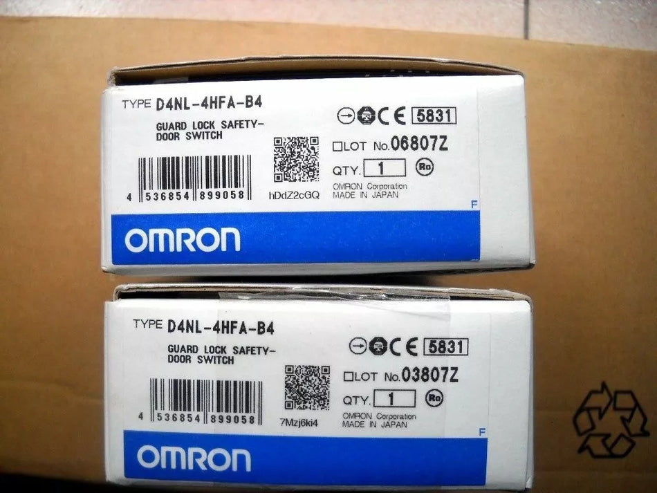 Omron D4NL-4HFA-B4 Safety Door Switch for Enhanced Safety Measures