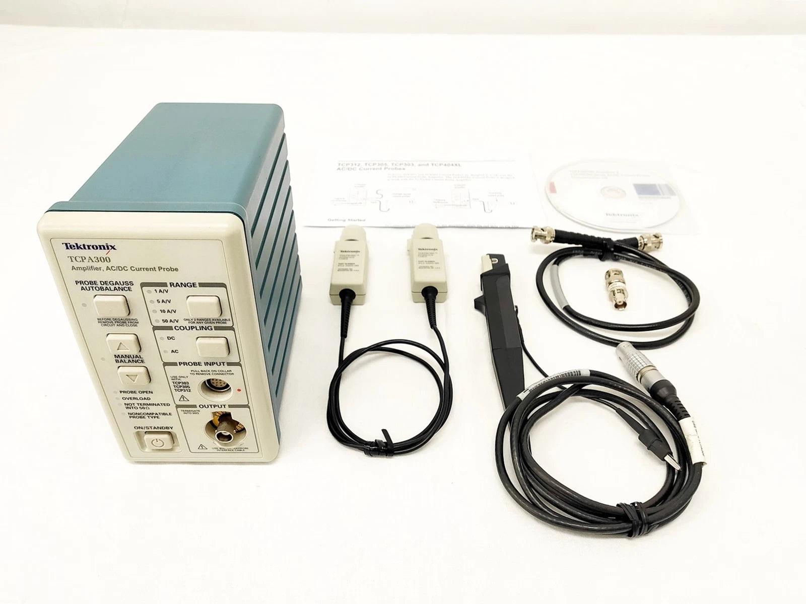 Tektronix TCP312 TCPA300 DC-100MHz 30A Current Probe Set