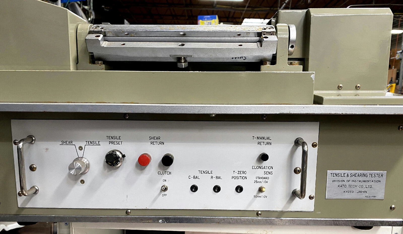 Kato Tech KES-FB1 Tensile and Shearing Tester