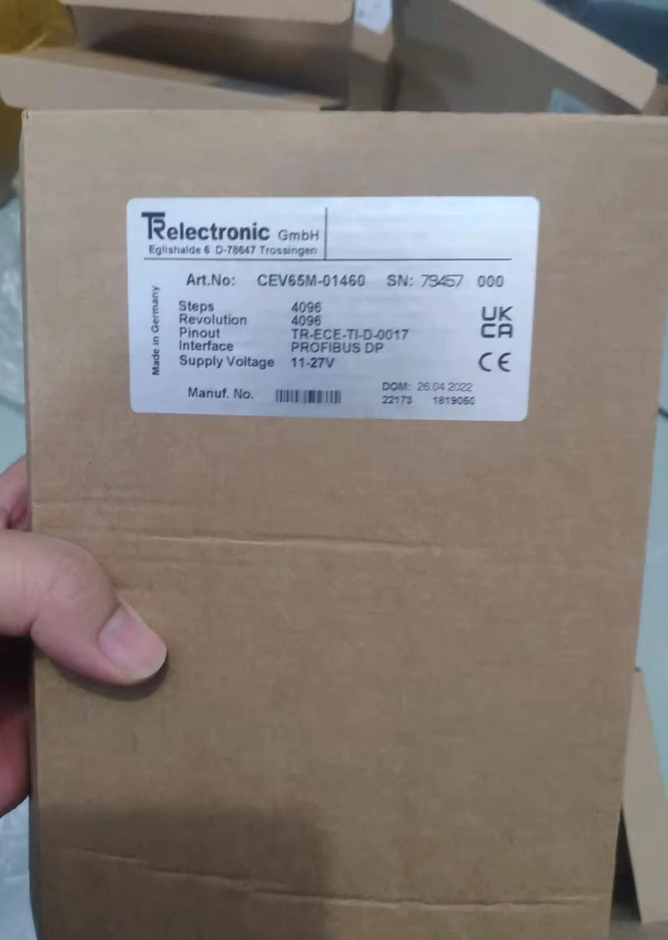 TR CEV65M-01460 Rotary Encoder CEV65M01460 in New Box