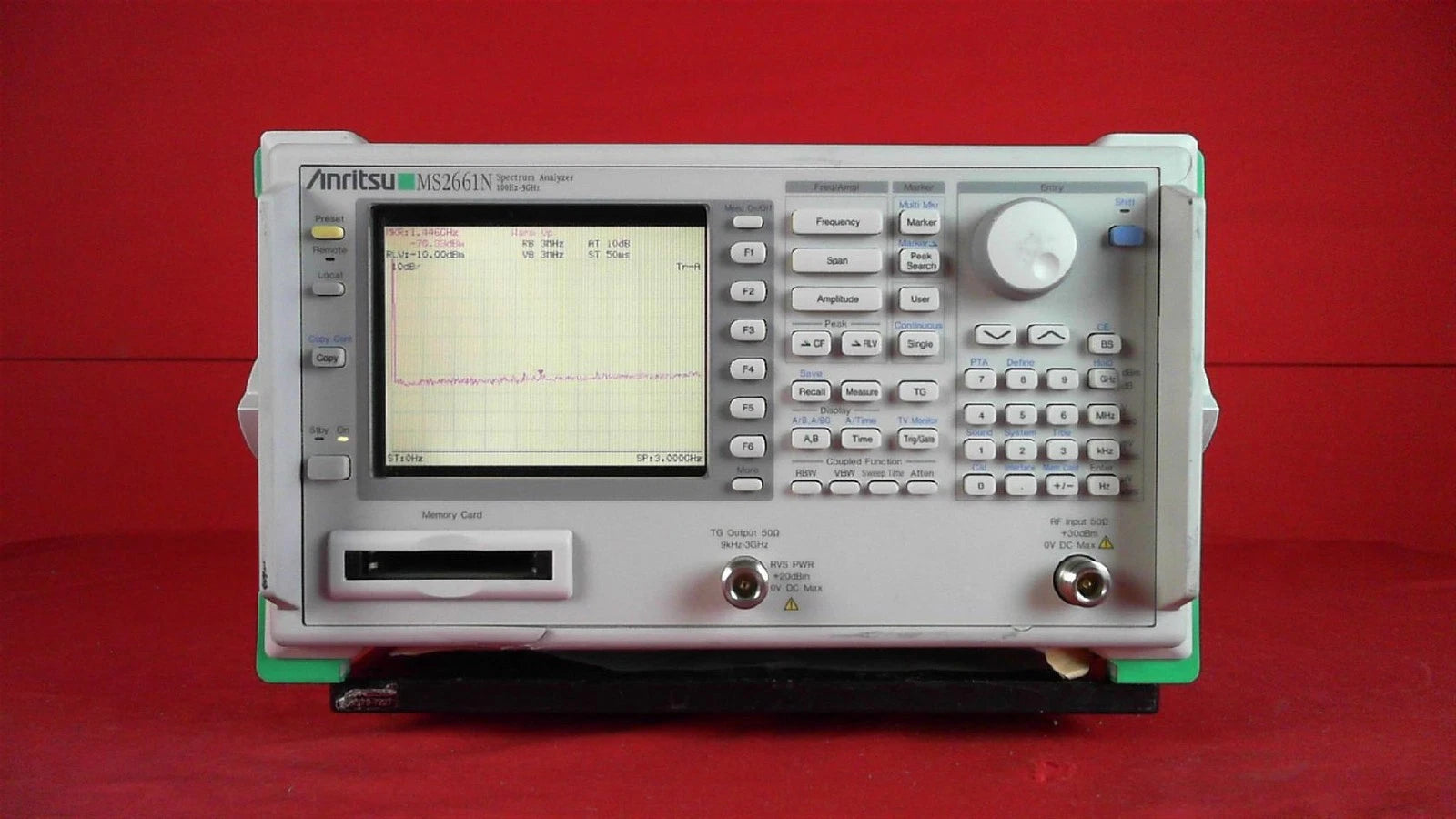Anritsu MS2661N / MS2661C Spectrum Analyzer 100Hz - 3GHz